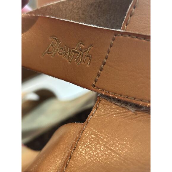 Blowfish Malibu Tan Cork Platform Sandals Women's Size 11 - Picture 5 of 7